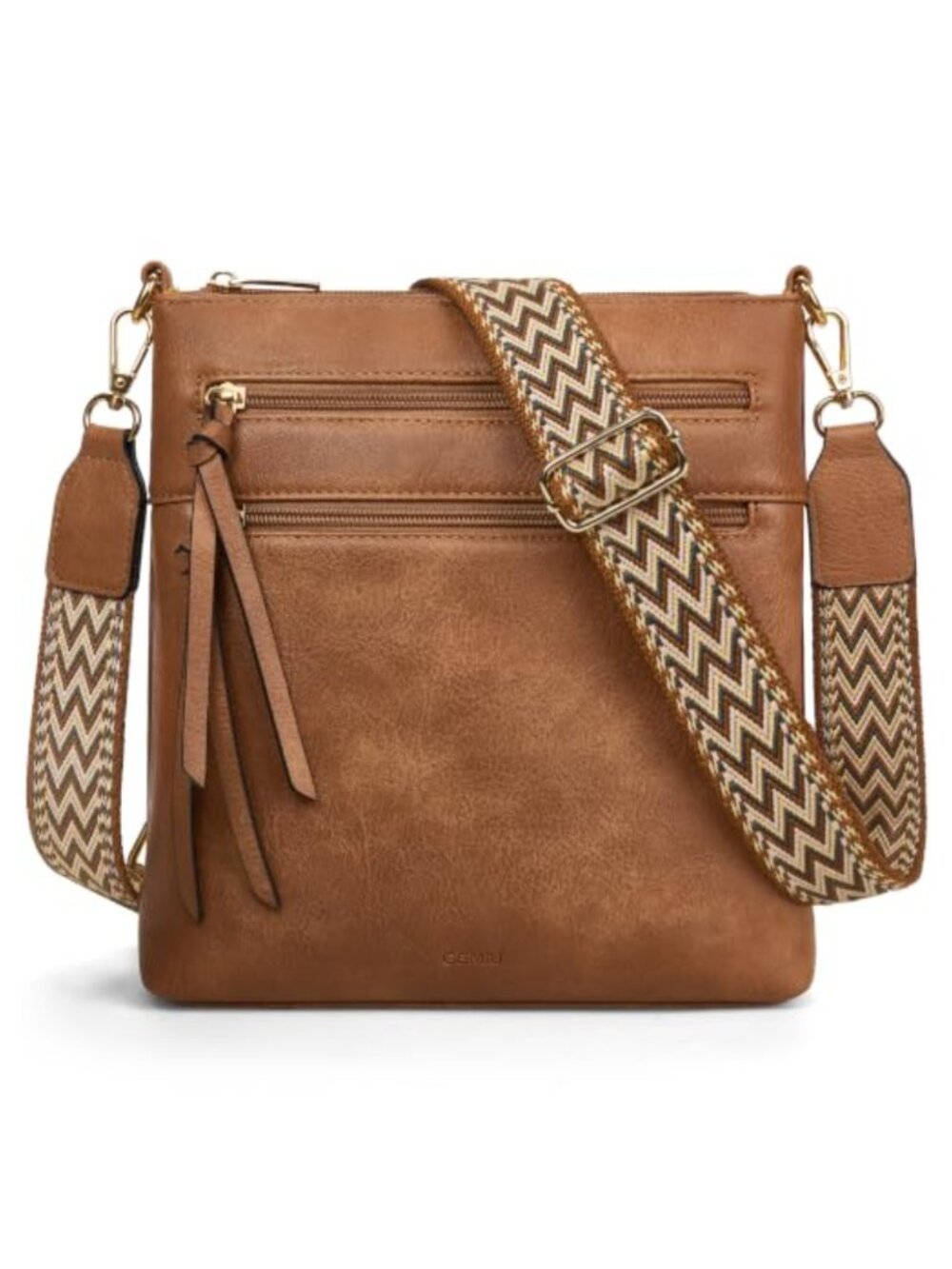 GEMIU Vegan Leather Crossbody Satchel Purse Adjustable Strap Women
